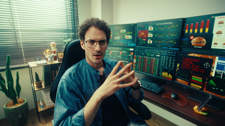 バーガーキング | ALL DAY KINGCM「バーガーデイトレーダー」篇